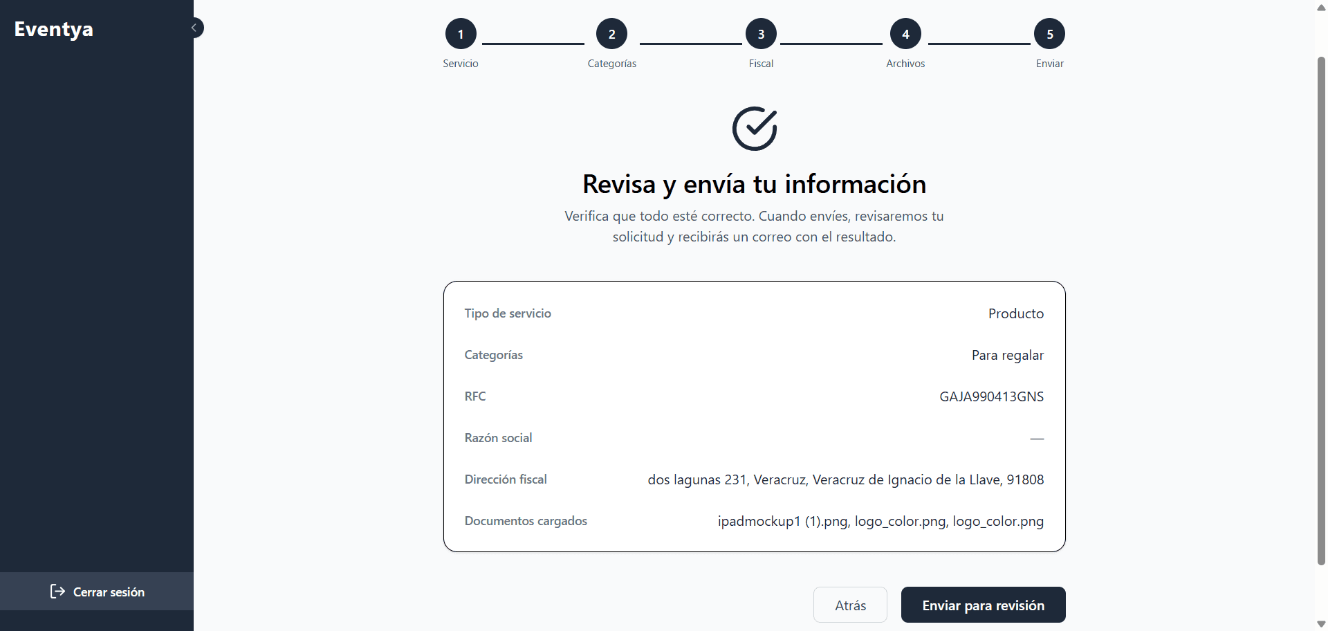 Portal socios: reportes